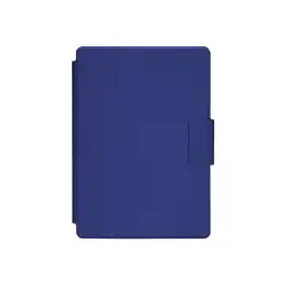 Targus Safe Fit Universal 360° Rotating - Étui à rabat pour tablette - polyuréthane - bleu - 9" - 10.5 (THZ78502GL)_2